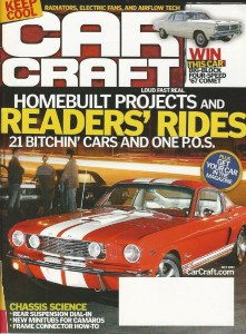 CAR CRAFT 2007 JULY - BLOWN HEMI, COMET STOCKER